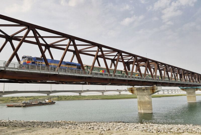 Jamuna Railway Bridge (Bangabandhu Sheikh Mujib Railway Bridge)