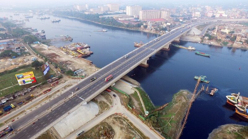 Kanchpur and Meghna Bridge